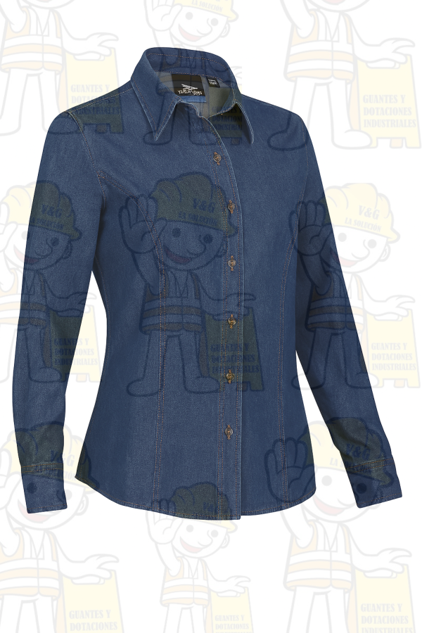 Camisa Jean Mujer